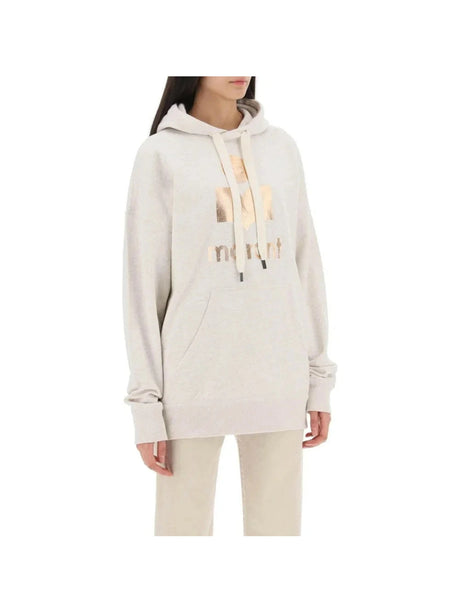 Mansel Sweatshirt With Metallic Logo MARANT ETOILE JOHN JULIA.