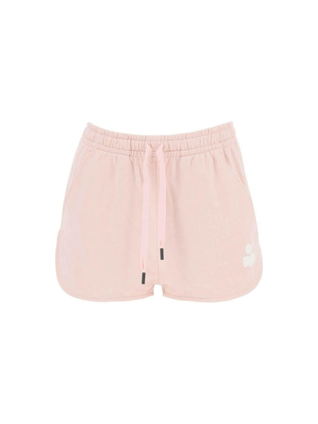 Mifa Sports Shorts With Flocked Logo MARANT ETOILE JOHN JULIA.