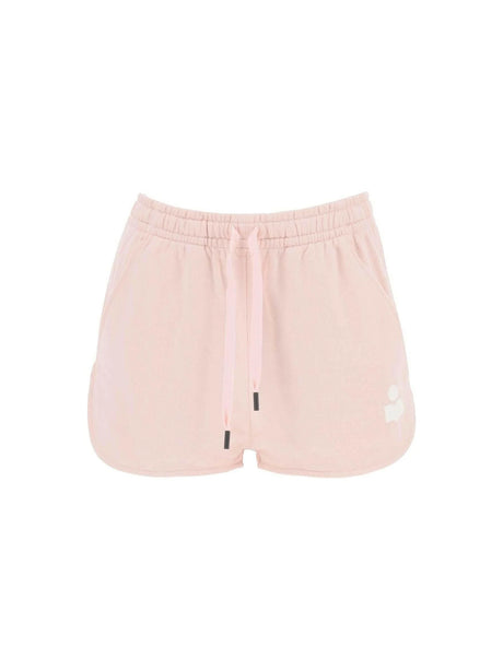 Mifa Sports Shorts With Flocked Logo MARANT ETOILE JOHN JULIA.