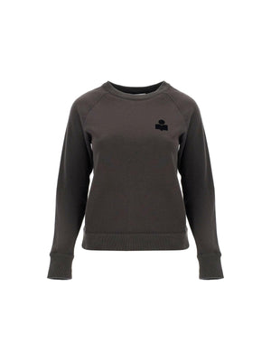 Milla Cotton Sweatshirt With Round Neck.