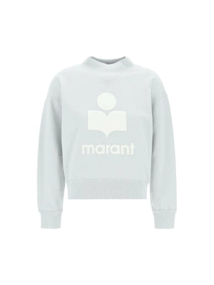 Moby Logo Organic Cotton Sweatshirt ISABEL MARANT ETOILE JOHN JULIA.