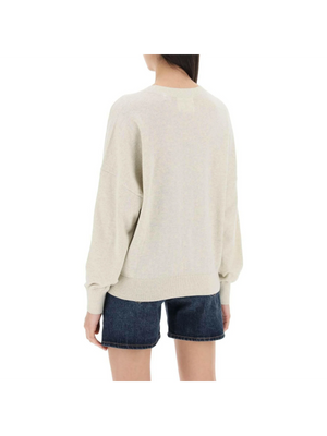 Newton Cardigan With Logo Intarsia MARANT ETOILE JOHN JULIA.