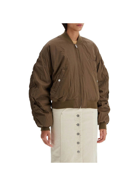 Bessime Oversized Bomber Jacket