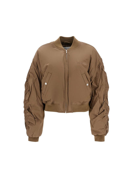 Bessime Oversized Bomber Jacket