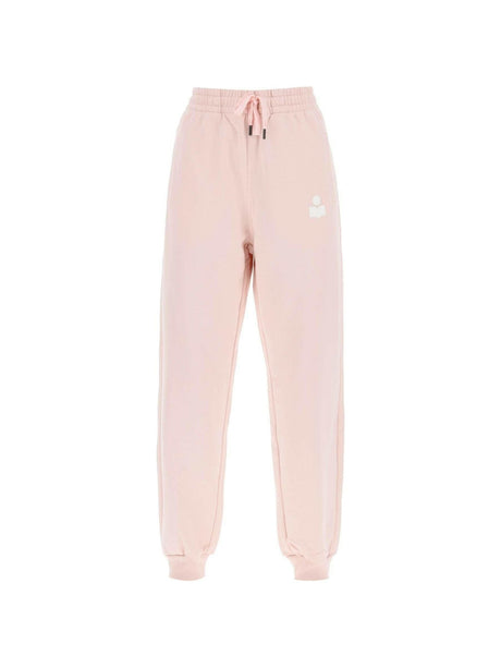 ISABEL MARANT ÉTOILE-Pearl Rose Etoile Malona Cotton-Blend Sweatpants-JOHN JULIA