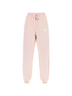 ISABEL MARANT ÉTOILE-Pearl Rose Etoile Malona Cotton-Blend Sweatpants-JOHN JULIA