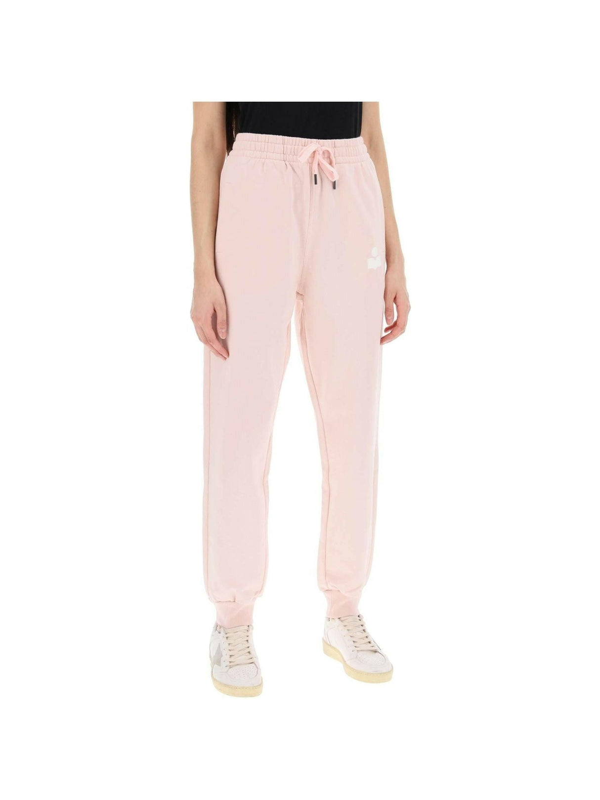 ISABEL MARANT ÉTOILE-Pearl Rose Etoile Malona Cotton-Blend Sweatpants-JOHN JULIA