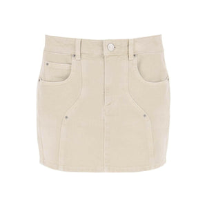 Vesna Denim Mini Skirt MARANT ETOILE JOHN JULIA.