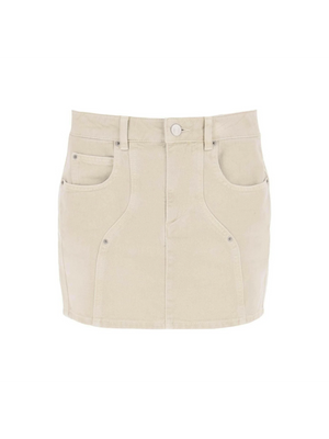 Vesna Denim Mini Skirt MARANT ETOILE JOHN JULIA.