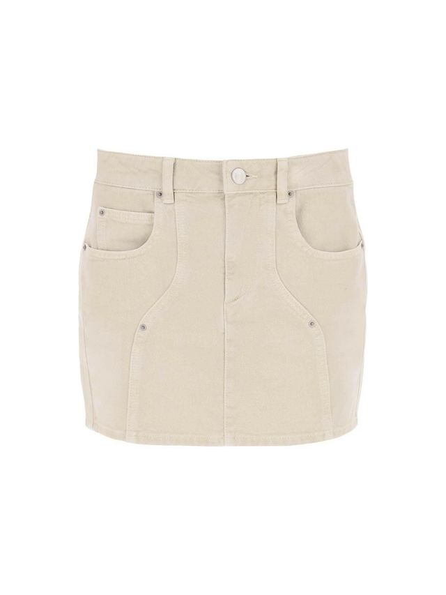 Vesna Denim Mini Skirt MARANT ETOILE JOHN JULIA.