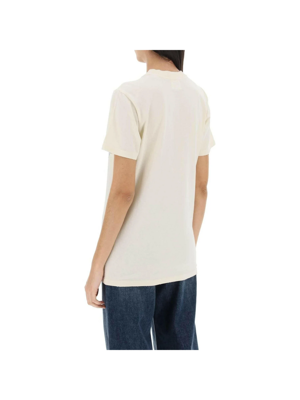 Zoeline T-Shirt With Logo Print MARANT ETOILE JOHN JULIA.