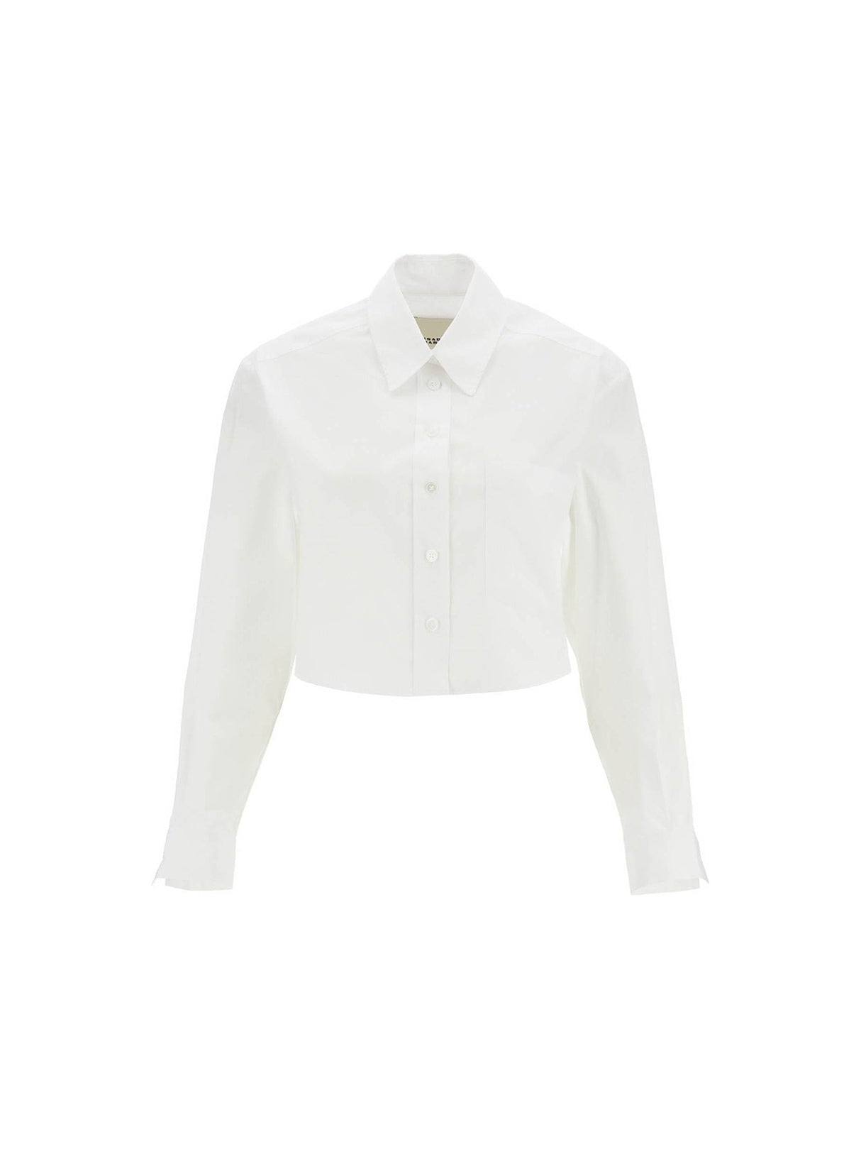 ISABEL MARANT-Fleora Short Silk Blend Shirt -JOHN JULIA.