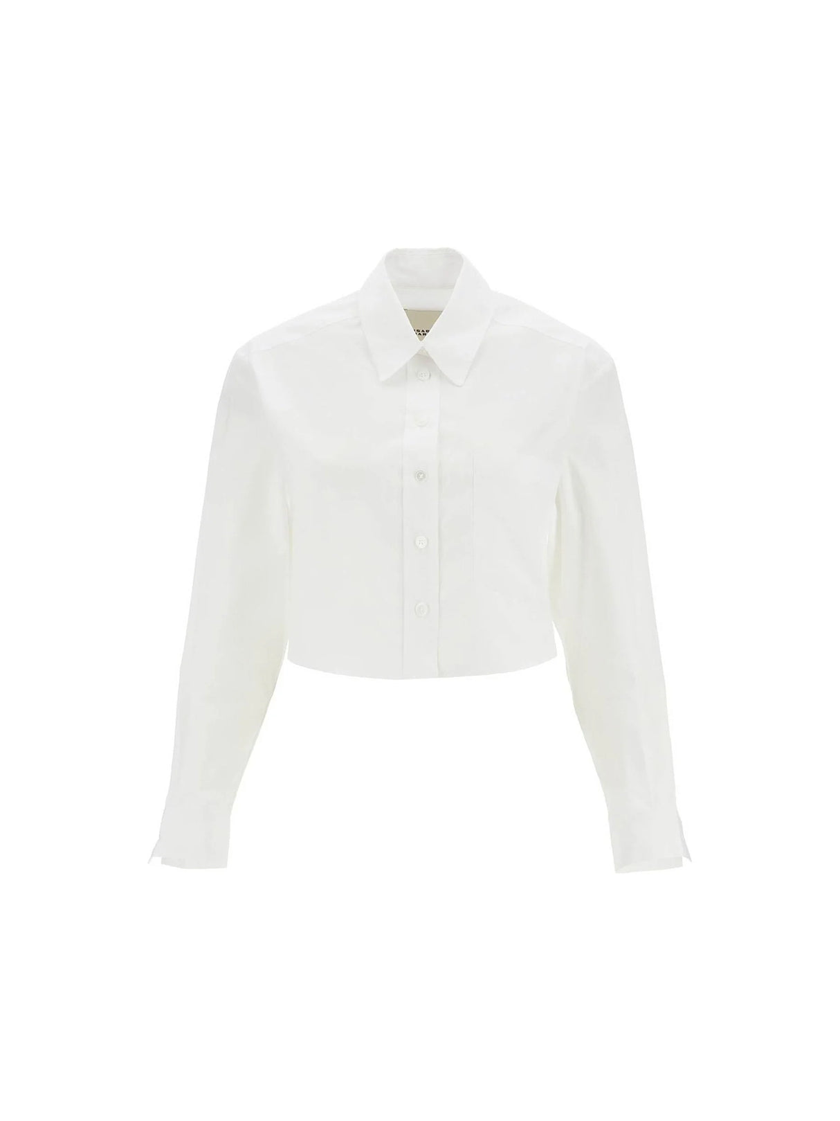 ISABEL MARANT-Fleora Short Silk Blend Shirt -JOHN JULIA.