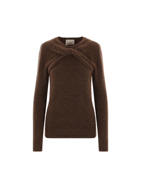 Kern Alpaca Wool Sweater-ISABEL MARANT-JOHN JULIA