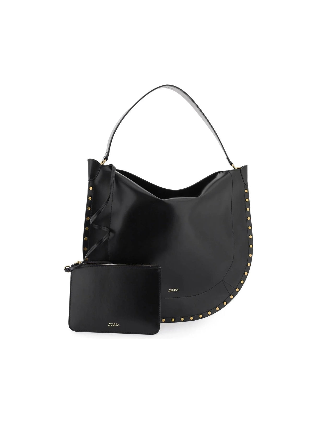 Leather Hobo Bag - OS - Women > Bags > Crossbody and Shoulder bags