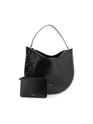 Leather Hobo Bag - OS - Women > Bags > Crossbody and Shoulder bags