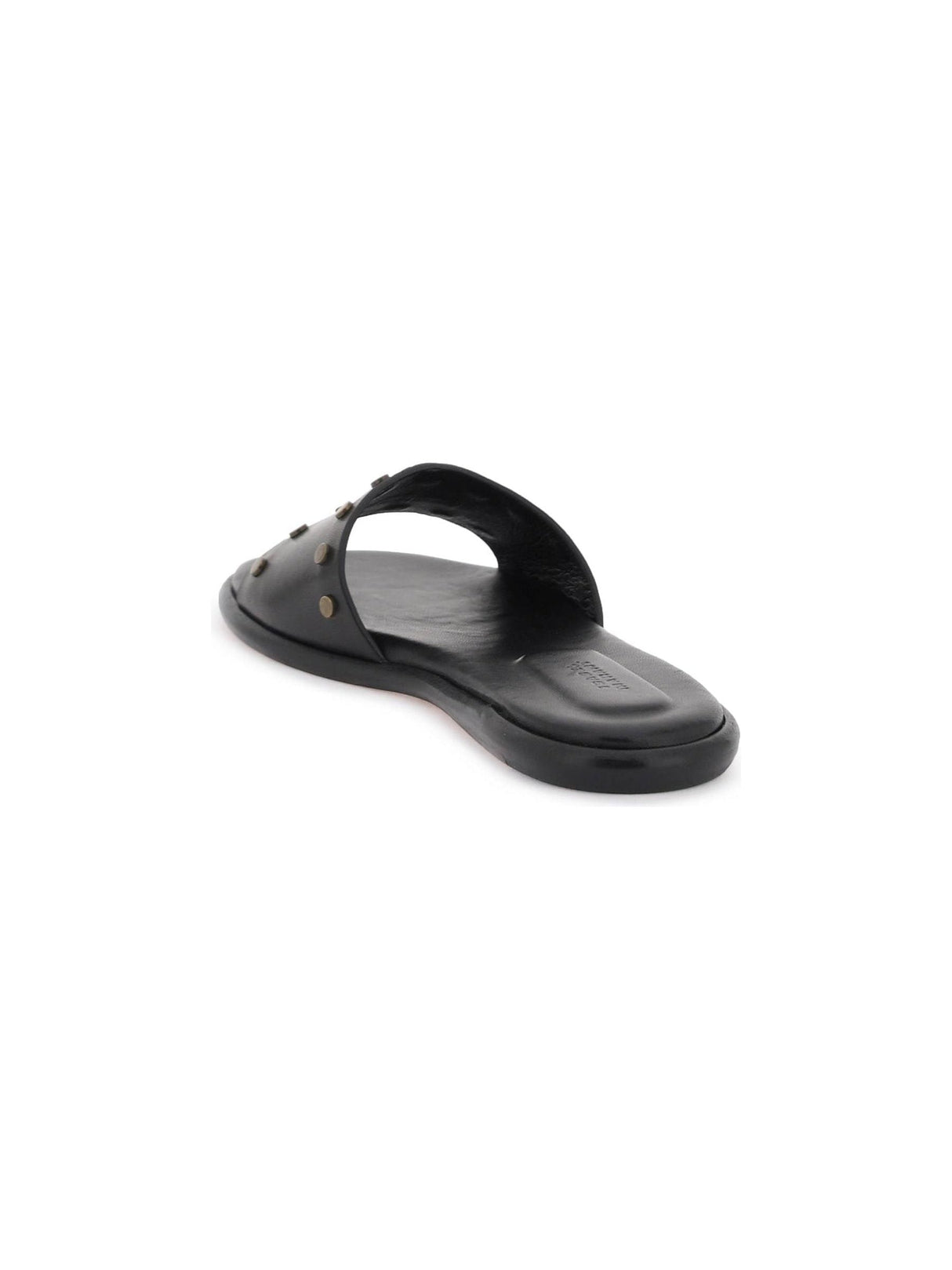 Leather Vikee Slides