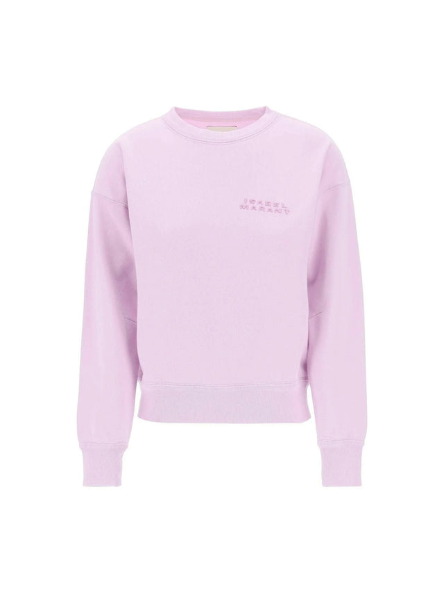 Lilac Shad Organic and Recycled Cotton-Blend Sweatshirt ISABEL MARANT JOHN JULIA.