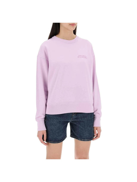 Lilac Shad Organic and Recycled Cotton-Blend Sweatshirt ISABEL MARANT JOHN JULIA.