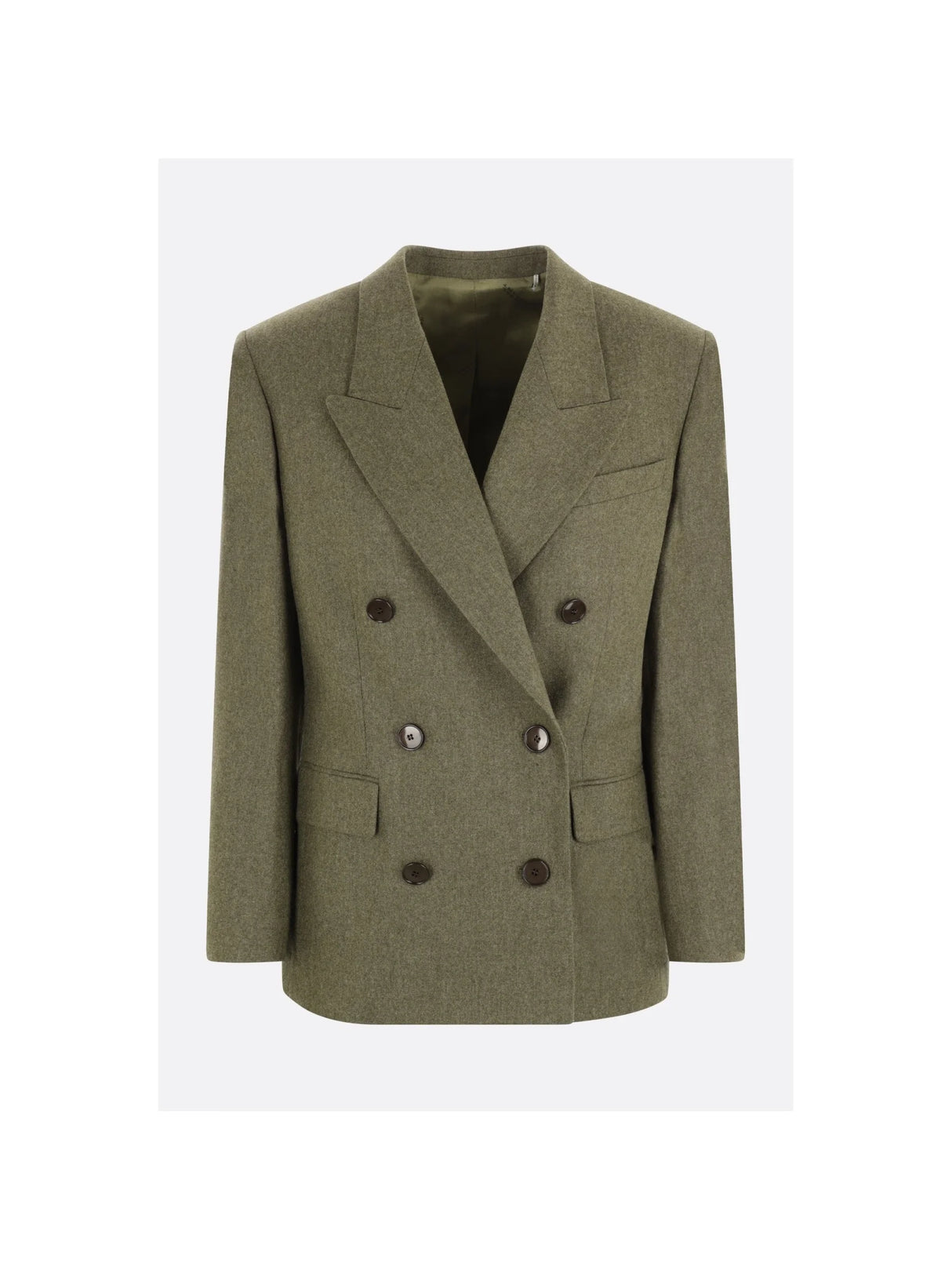 Natalia Double-breasted Wool Jacket-ISABEL MARANT-JOHN JULIA