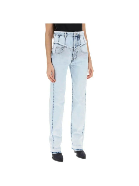 Noemie Straight-Leg Jeans ISABEL MARANT JOHN JULIA.