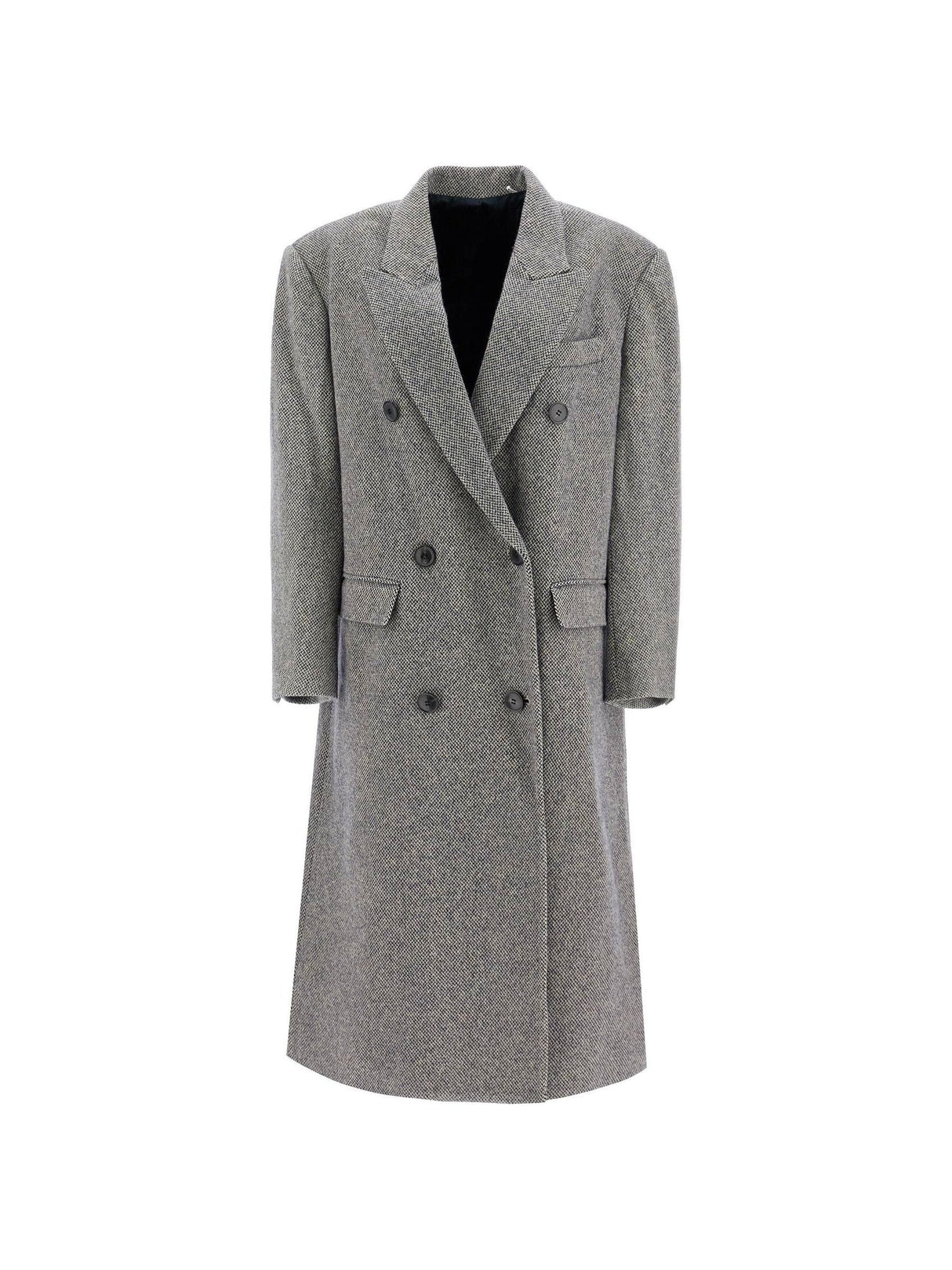 ISABEL MARANT-Oversized Wool Coat-JOHN JULIA