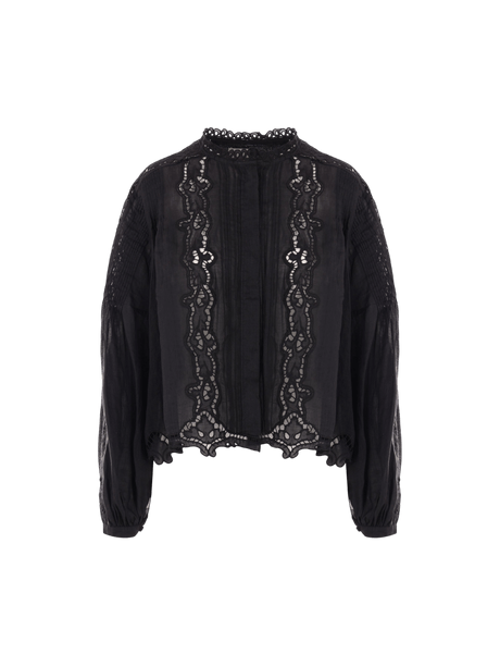 Ramie Blouse-ISABEL MARANT-JOHN JULIA