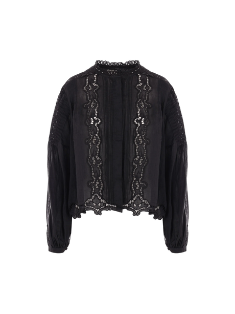 Ramie Blouse-ISABEL MARANT-JOHN JULIA