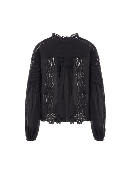 Ramie Blouse-ISABEL MARANT-JOHN JULIA