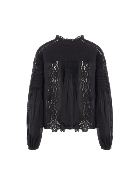 Ramie Blouse-ISABEL MARANT-JOHN JULIA