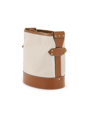 Samara Cotton Canvas Shoulder Bag ISABEL MARANT JOHN JULIA.