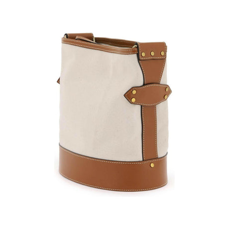 Samara Cotton Canvas Shoulder Bag ISABEL MARANT JOHN JULIA.