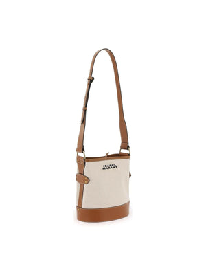 Samara Cotton Canvas Shoulder Bag ISABEL MARANT JOHN JULIA.