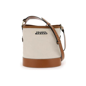 Samara Cotton Canvas Shoulder Bag ISABEL MARANT JOHN JULIA.