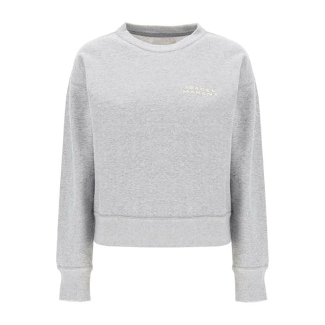 Shad Sweatshirt With Logo Embroidery ISABEL MARANT JOHN JULIA.