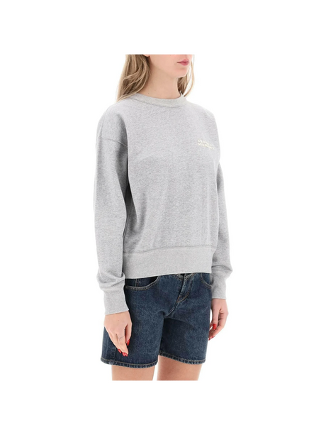 Shad Sweatshirt With Logo Embroidery ISABEL MARANT JOHN JULIA.