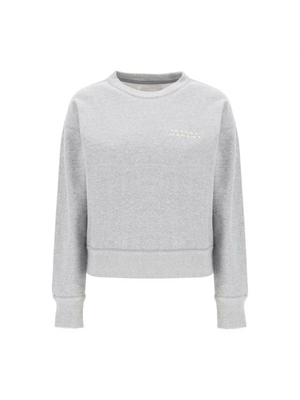 Shad Sweatshirt With Logo Embroidery ISABEL MARANT JOHN JULIA.