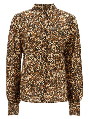 Teysa Silk Leopard Print