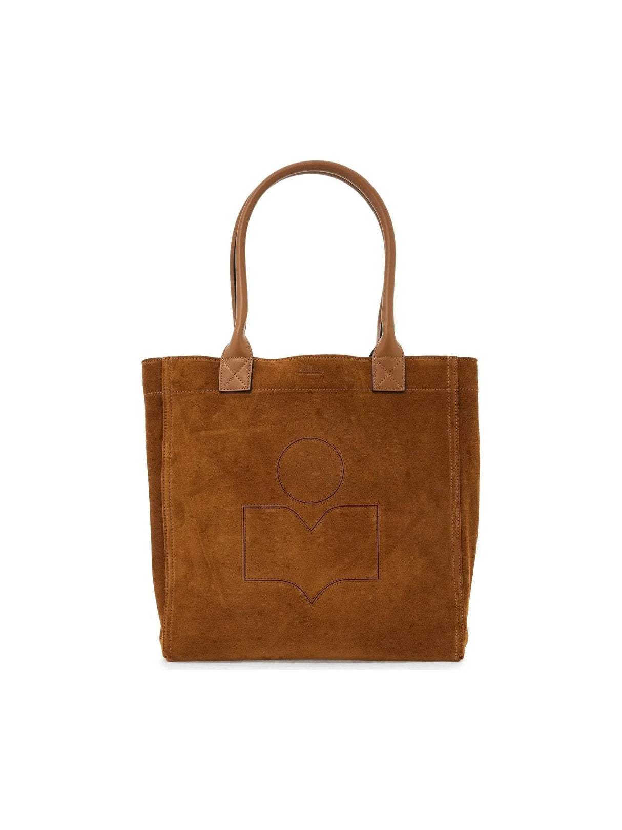 Small Suede Tote Bag Yenky In Leather