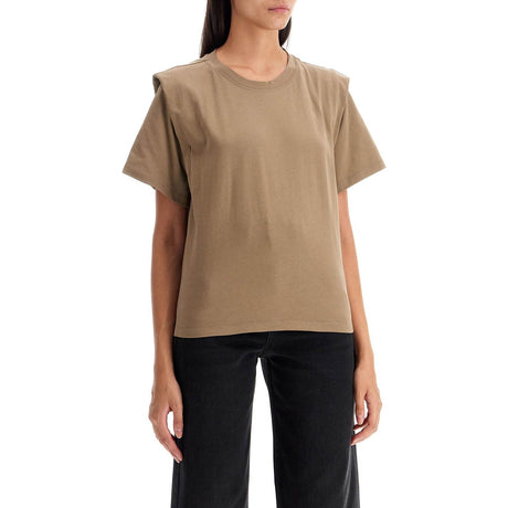 ISABEL MARANT-Zelitos Organic Cotton T Shirt -JOHN JULIA.