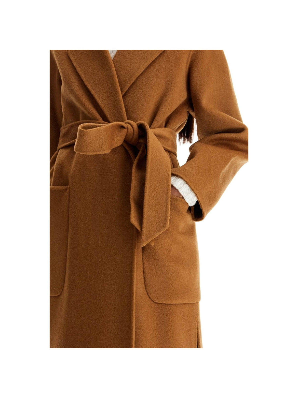 Celia Wrap Wool Coat