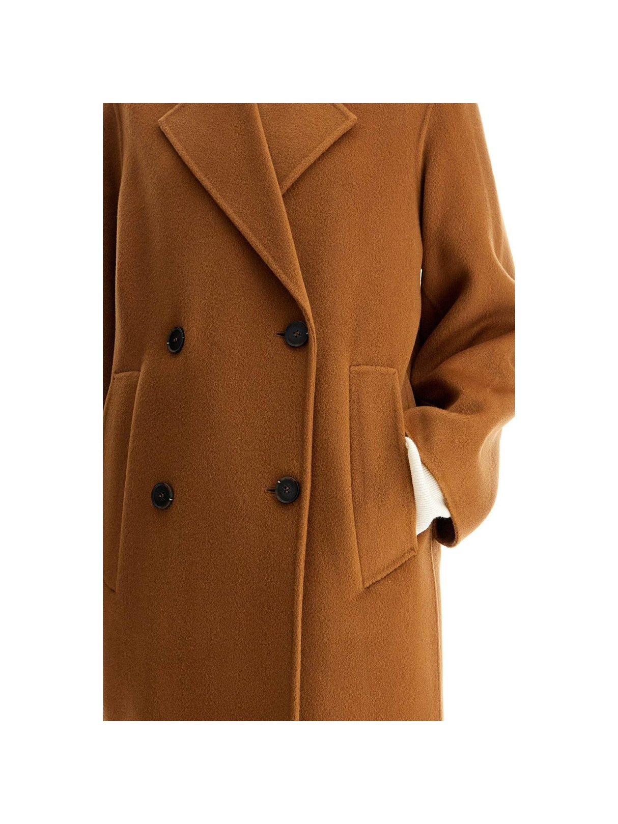 Double-Breasted Clara Wool Coat - Women > Clothing > Outerwear > Coats