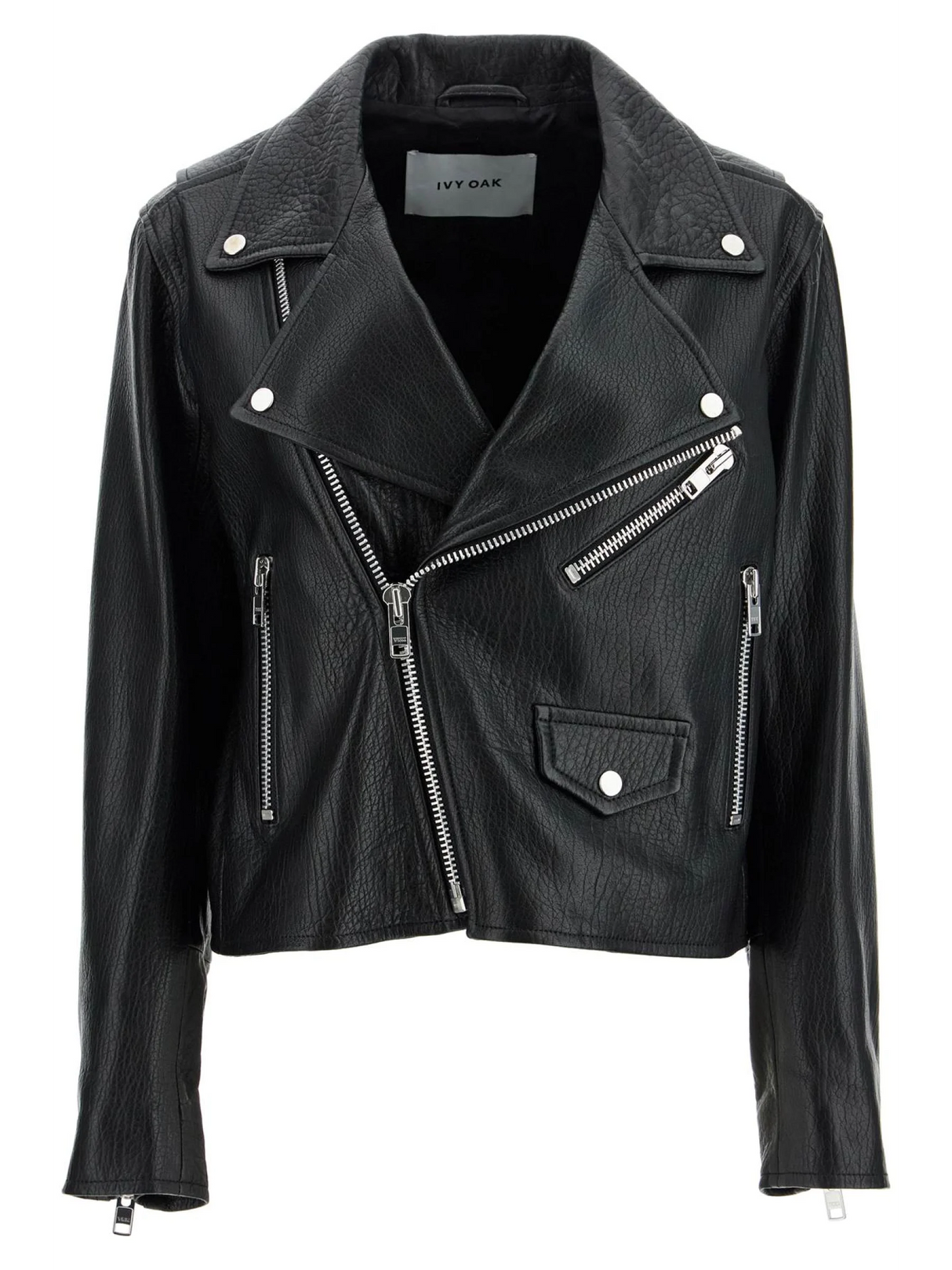 Lenny Sue Leather Biker Jacket