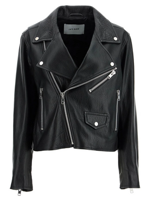 Lenny Sue Leather Biker Jacket