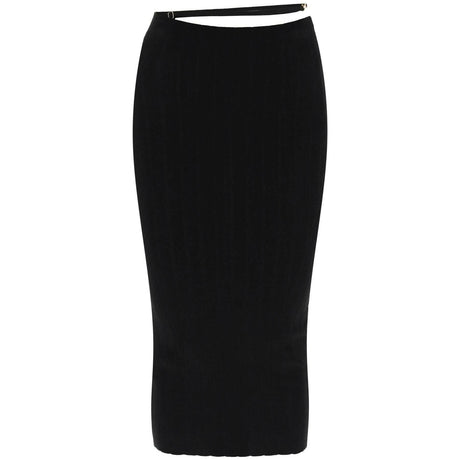 JACQUEMUS-La jupe Pralù Knit Midi Skirt-JOHN JULIA