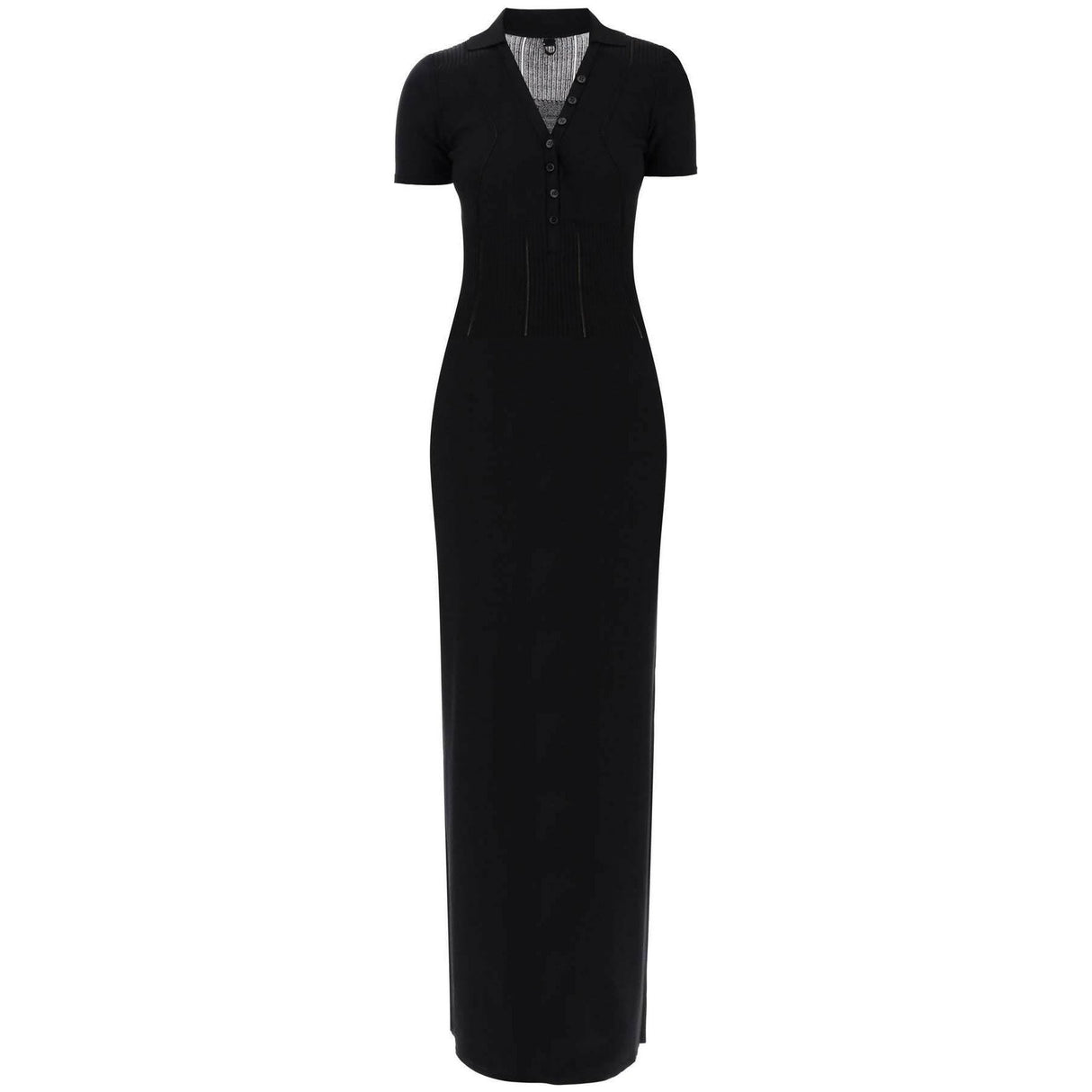 Black 'La Robe Yauco' Maxi Dress JACQUEMUS JOHN JULIA.