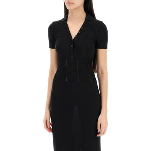 Black 'La Robe Yauco' Maxi Dress JACQUEMUS JOHN JULIA.