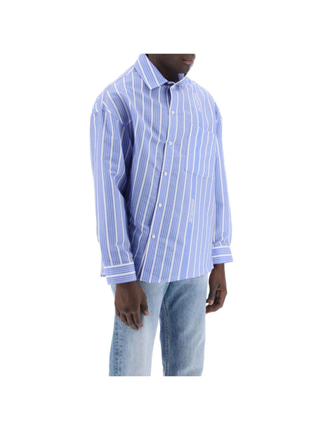 JACQUEMUS-Checked Shirt-JOHN JULIA