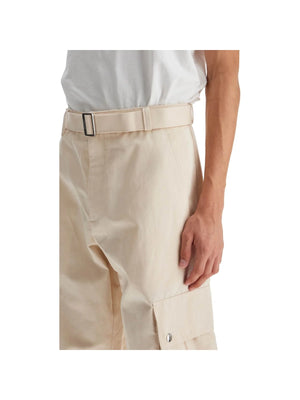 Cargo Gabardine Trousers In Eight