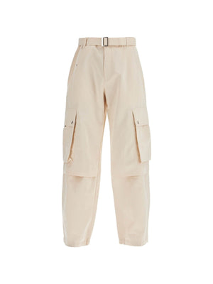 Cargo Gabardine Trousers In Eight